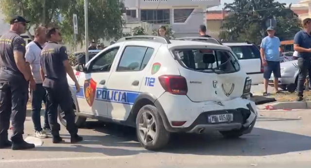 TAP në TIMON/ “Range Rover” godet nga pas makinën e policisë, plagoset ...